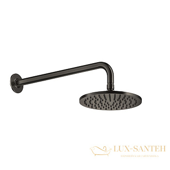 верхний душ gessi inciso 58148.299 200 мм, black xl