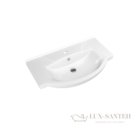 раковина aqwella элеганс-75, 4620008197371, цвет белый