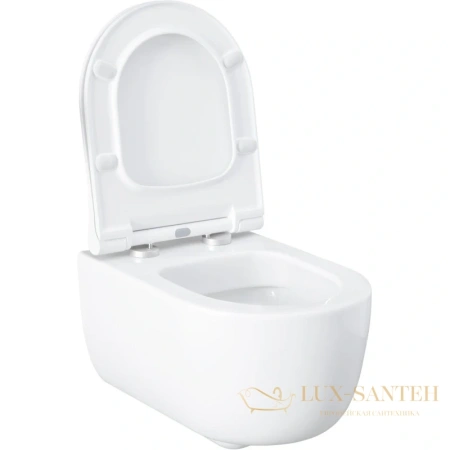 подвесной безободковый унитаз allen brau priority 4.31001.20, белый