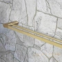 полотенцедержатель wasserkraft aisch k-5940 64 см, золотой матовый