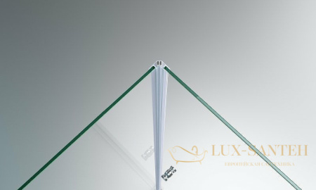 душевой уголок belbagno etna etna-ah-1-100/80-c-cr 100х80 см профиль хром, стекло прозрачное 