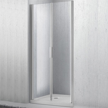душевая дверь belbagno sela sela-b-2-60-c-cr 60 см профиль хром, стекло прозрачное 