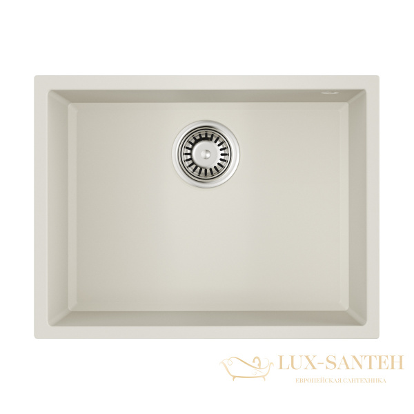 кухонная мойка omoikiri tedori 54-u-wh tetogranit х белый, 4993991