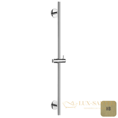 душевая штанга almar sliding rails e087075.hb, латунь брашированная pvd