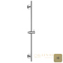 душевая штанга almar sliding rails e087075.hb, латунь брашированная pvd