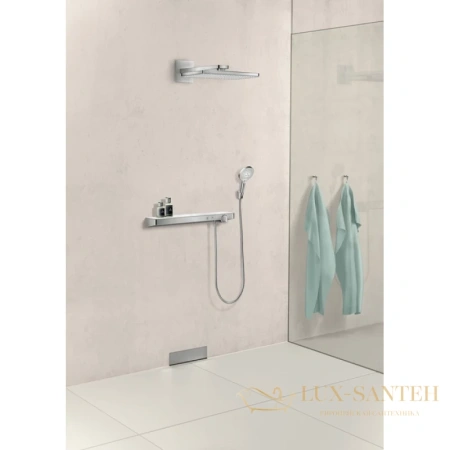 термостат hansgrohe showertablet select белый/хром 13184400