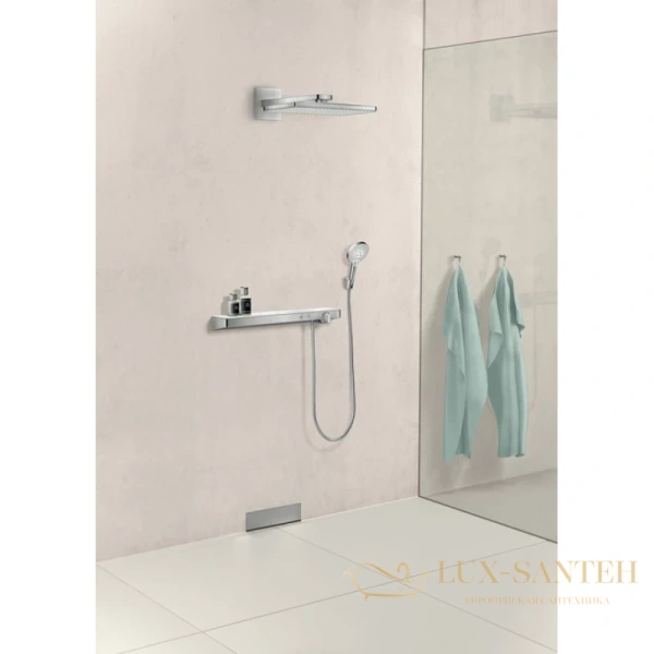 термостат hansgrohe showertablet select белый/хром 13184400