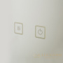 зеркало belbagno spc-grt-1000-800-led-tch-snd 100 см с подсветкой с голосовым управлением и подогревом, белый