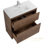 тумба под раковину belbagno kraft 39 kraft39-800/390-2c-pia-rt 80 см, rovere tabacco