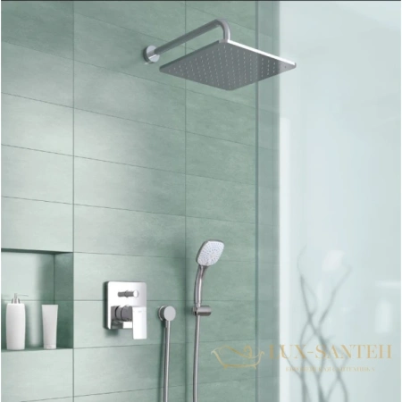 верхний душ ideal standard idealrain cube l1 b0025aa 300 мм, хром