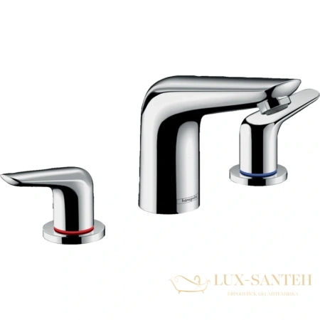 смеситель для раковины hansgrohe novus 71140000, хром