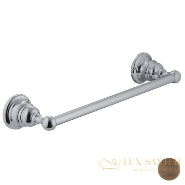 полотенцедержатель 30 см fima carlo frattini victory, f6060/30br, бронза