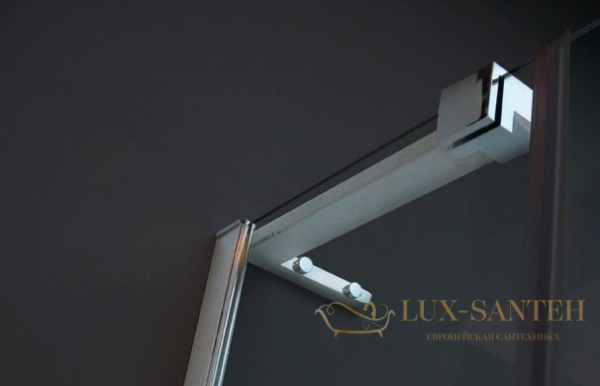 душевой уголок cezares bergamo bergamo-w-r-2-100-arco-c-cr-iv 100x100 iv профиль хром, стекло прозрачное