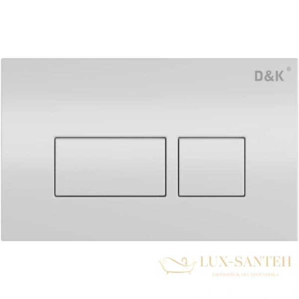 клавиша смыва d&k berlin db1439016 для инсталляции, белый