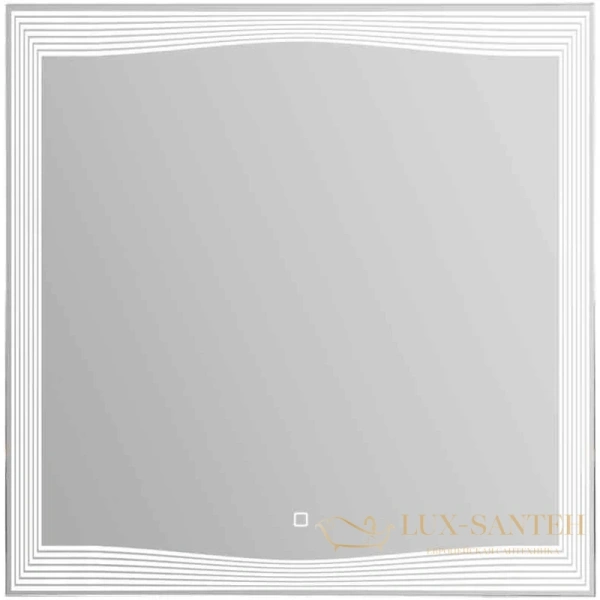 зеркало belbagno spc-lns-800-800-led-tch 80x80 см
