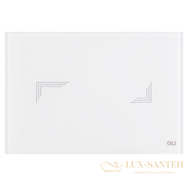 смывная клавиша oli tribe 879065 сенсорная, белый