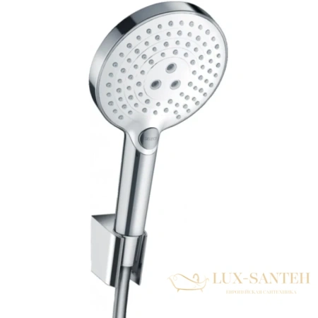 душевой гарнитур hansgrohe raindance select s 26701400 белый - хром