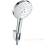 душевой гарнитур hansgrohe raindance select s 26701400 белый - хром