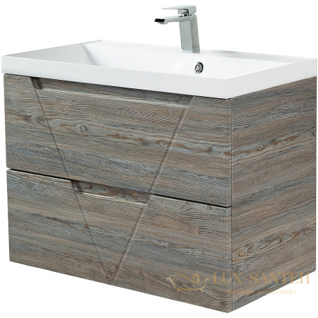 тумба под раковину belbagno vittoria vittoria-700-2c-so-pino-p 70 см подвесная, pino