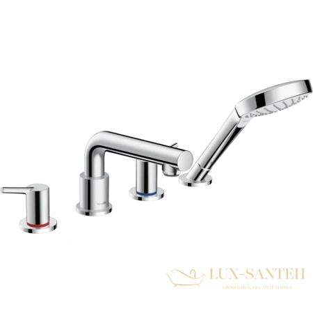 смеситель для ванны hansgrohe talis s 72419000, хром