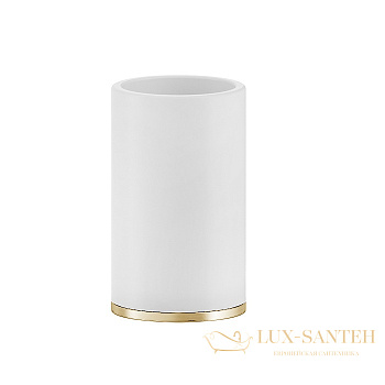 стакан gessi inciso 58531.246, gold pvd/белый