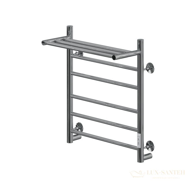полотенцесушитель электрический кабельный ника way-2 60/50 с полкой u, хром
