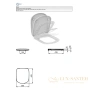 сиденье ideal standard tesi t352901 с крышкой, с микролифтом, белый