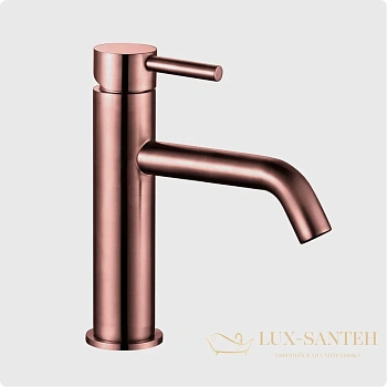 смеситель для раковины aquame siena aqm6210bc, медь брашированная