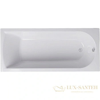 акриловая ванна timo mika mika1570 150x70 см, белый