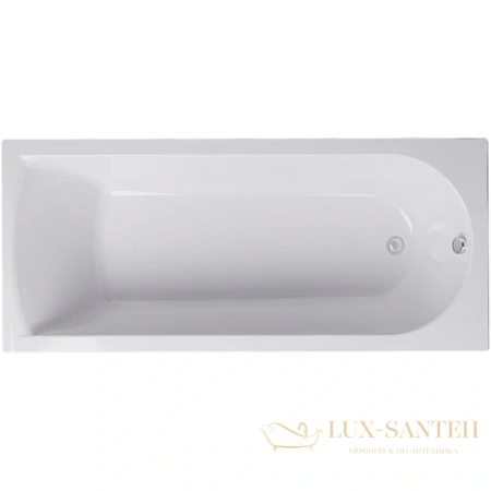 акриловая ванна timo mika mika1770 170x70 см, белый