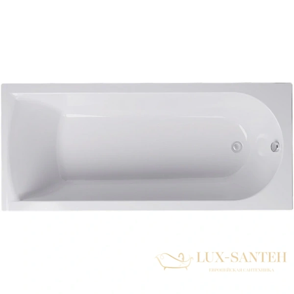 акриловая ванна timo mika mika1570 150x70 см, белый