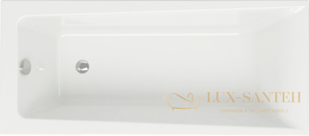 ванна прямоугольная cersanit lorena 160x70, 63322, цвет белый