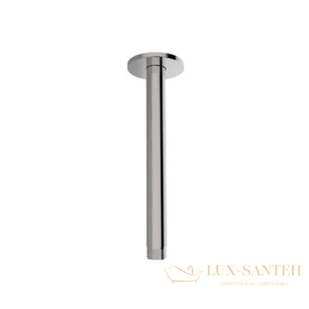 держатель верхнего душа 200 мм, cisal xion ds013561d1, потолочный, нержавеющая сталь