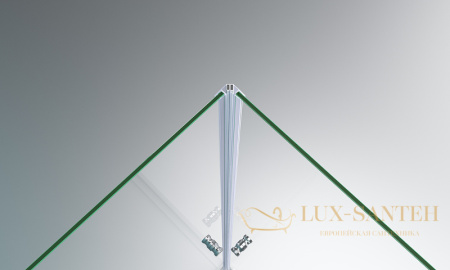 душевой уголок belbagno etna etna-a-2-80-c-cr 80х80 см профиль хром, стекло прозрачное 