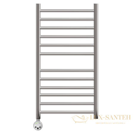 полотенцесушитель 500x800 электрический point аврора pn10158se п12 левый/правый, хром