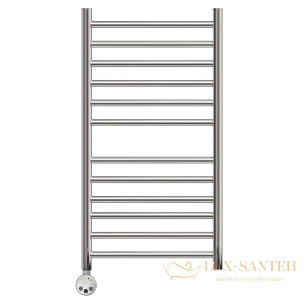 полотенцесушитель 500x800 электрический point аврора pn10158se п12 левый/правый, хром