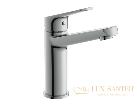 смеситель средний для раковины cersanit flavis 63037, цвет хром