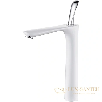 смеситель для раковины d&k venice.baciano da1032056, хром/белый