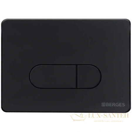 инсталляция berges drop 040235 для подвесного унитаза 1150 мм berges novum d5, soft touch чёрная