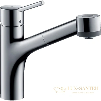 смеситель для кухни hansgrohe talis m52 73860000 хром