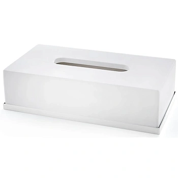 контейнер для бумажных салфеток 3sc mood deluxe mdw70abo, белый матовый