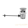 донный клапан gessi 29263.031 для раковины, хром