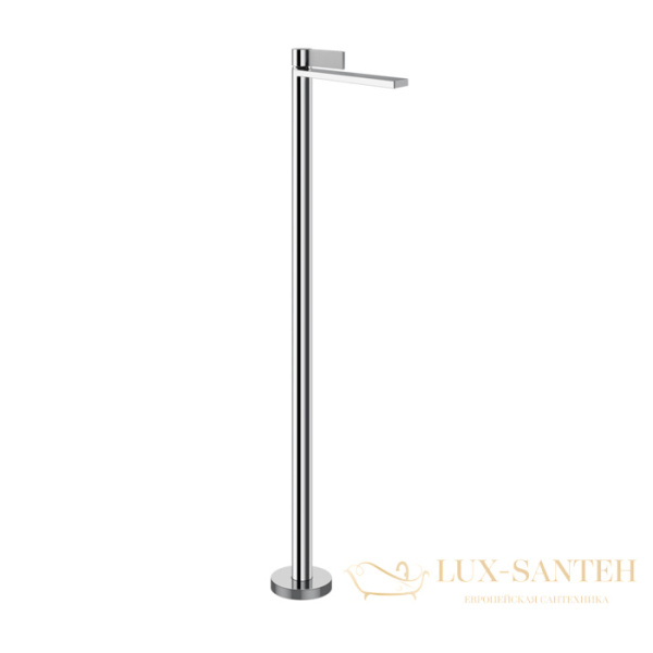 смеситель для раковины напольный gessi inverso diamantato 73695.031, хром