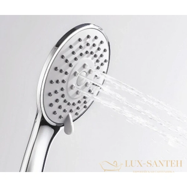 душевой комплект wasserkraft dill a16629 200 мм, хром