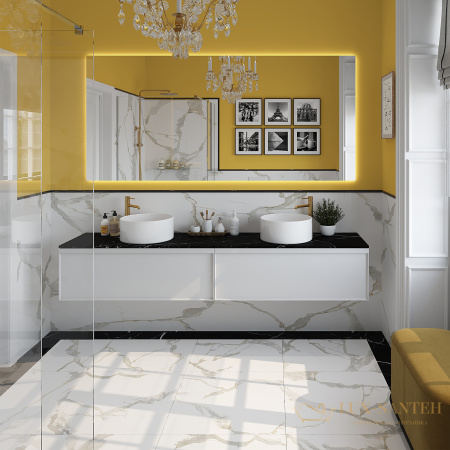 раковина накладная aqueduto espiral, esp0110, круглая d400, белый глянцевый