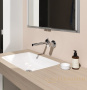 раковина laufen pro s 8.1196.3.400.109.1 встраиваемая снизу 55 см, белый глянцевый