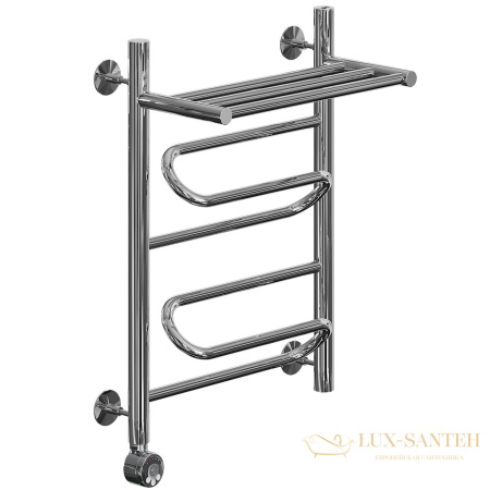 полотенцесушитель электрический ника curve лz вп 60/50 левый тэн, цвет хром