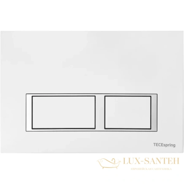 комплект tece tecespring r k955203wcr с подвесным унитазом и панелью смыва tecespring v белый глянцевый/хром