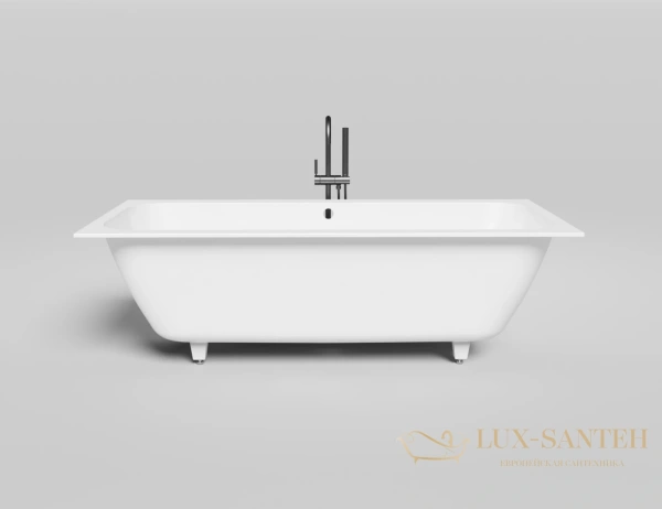 ванна salini orlanda axis 103222m s-stone 180x80 см, белый