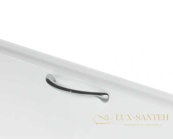 ванна чугунная wotte start 160x75 c отверстиями для ручек, start 1600x750ur, цвет белый